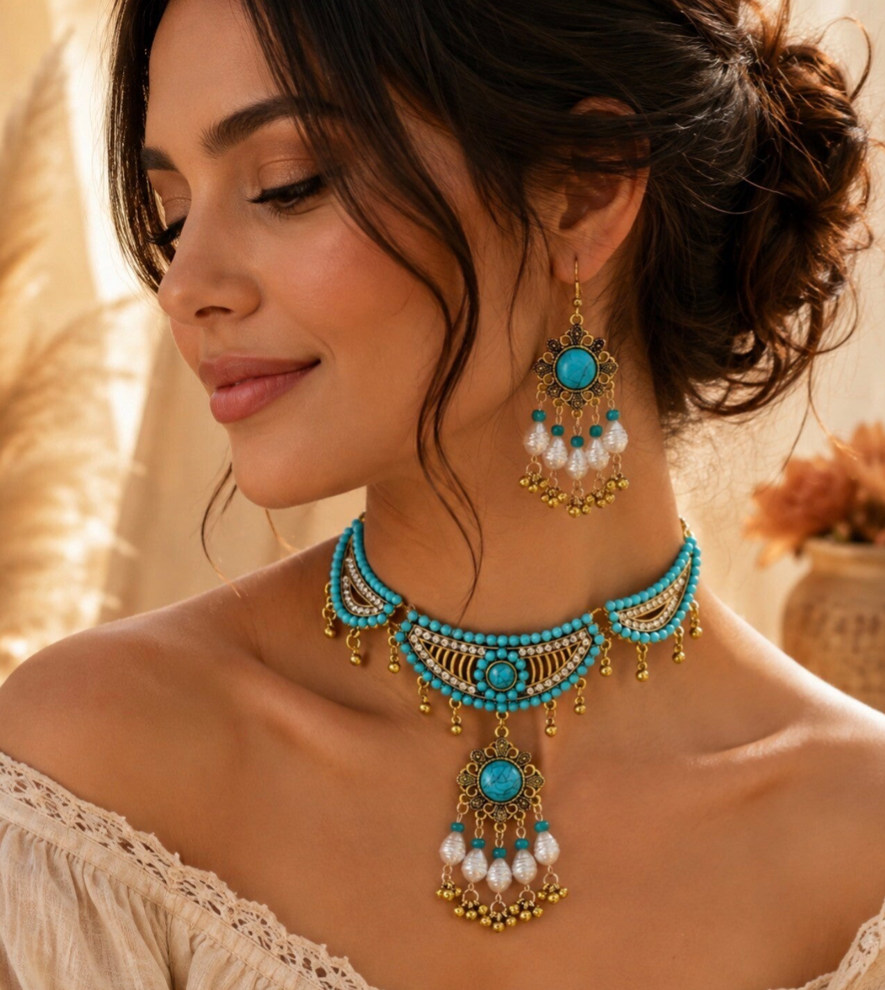 Turquoise Temple Set 🌙✨