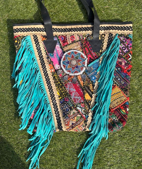 Turquoise Nomad Tote ✨