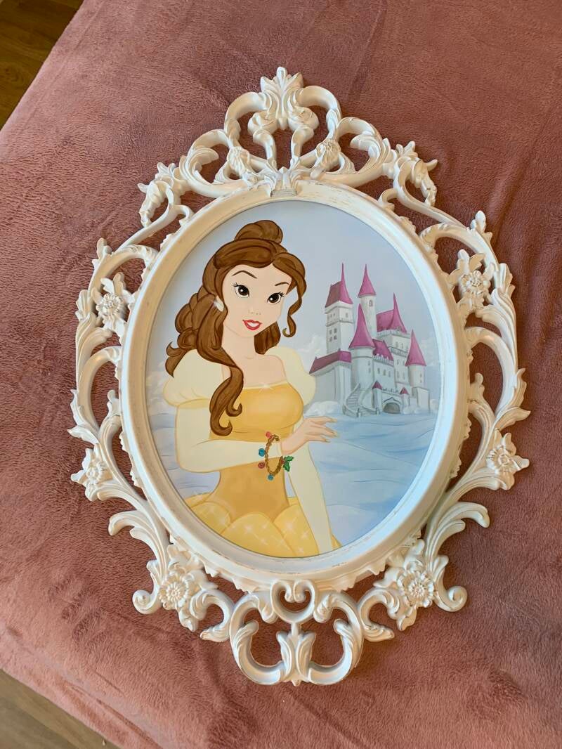 Brocant schilderij kinderkamer