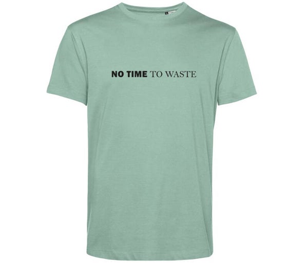 Tshirt SG 'No time to waste'