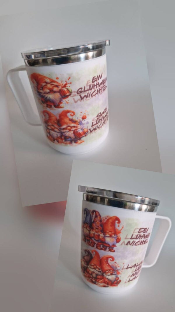 Thermo-Tasse, ca. 360 ml weiß