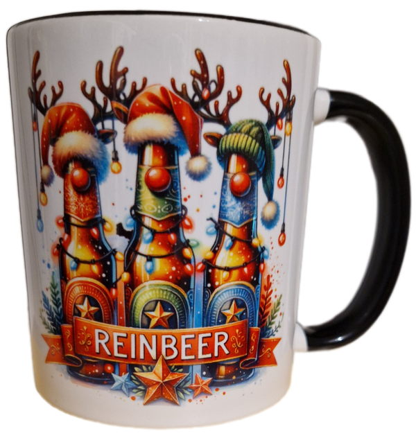 Weihnachtstasse Reinbeer, personalisierbar