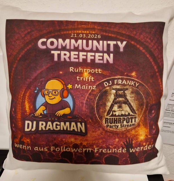 Kissenbezug zum Commtreffen 21.03.2026