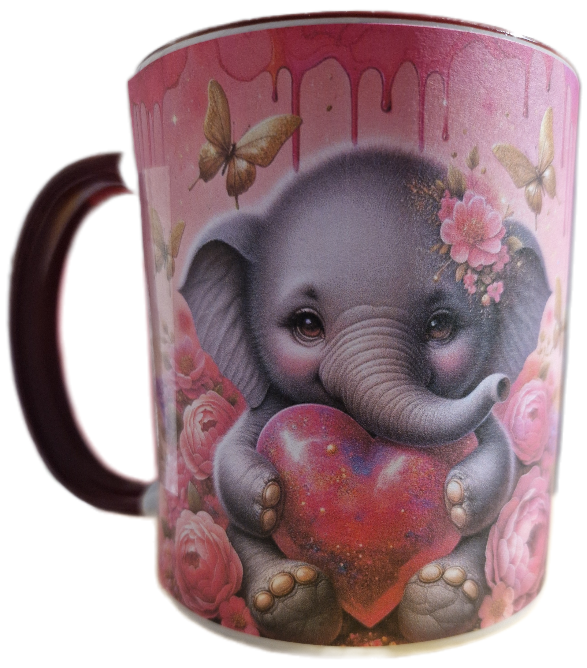 Tasse Elefant Valentinstag