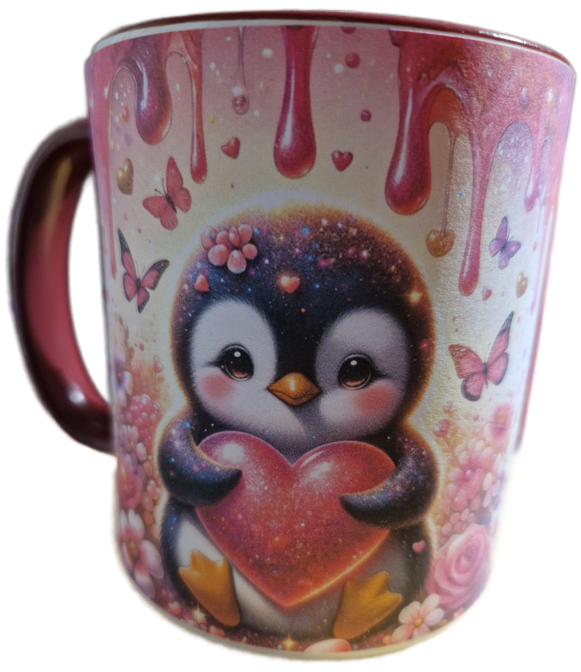 Tasse Pinguin Valentinstag