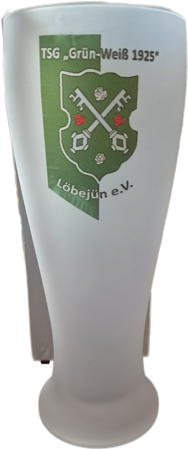 Glas Hefeweizen mit TSG-Logo2 mit Fehlern