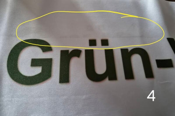 Fan-Schal4 TSG mit Fehlern