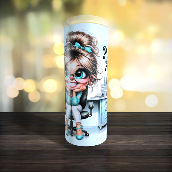 Thermo-Tumbler/Becher Meine Arbeit ist geheim