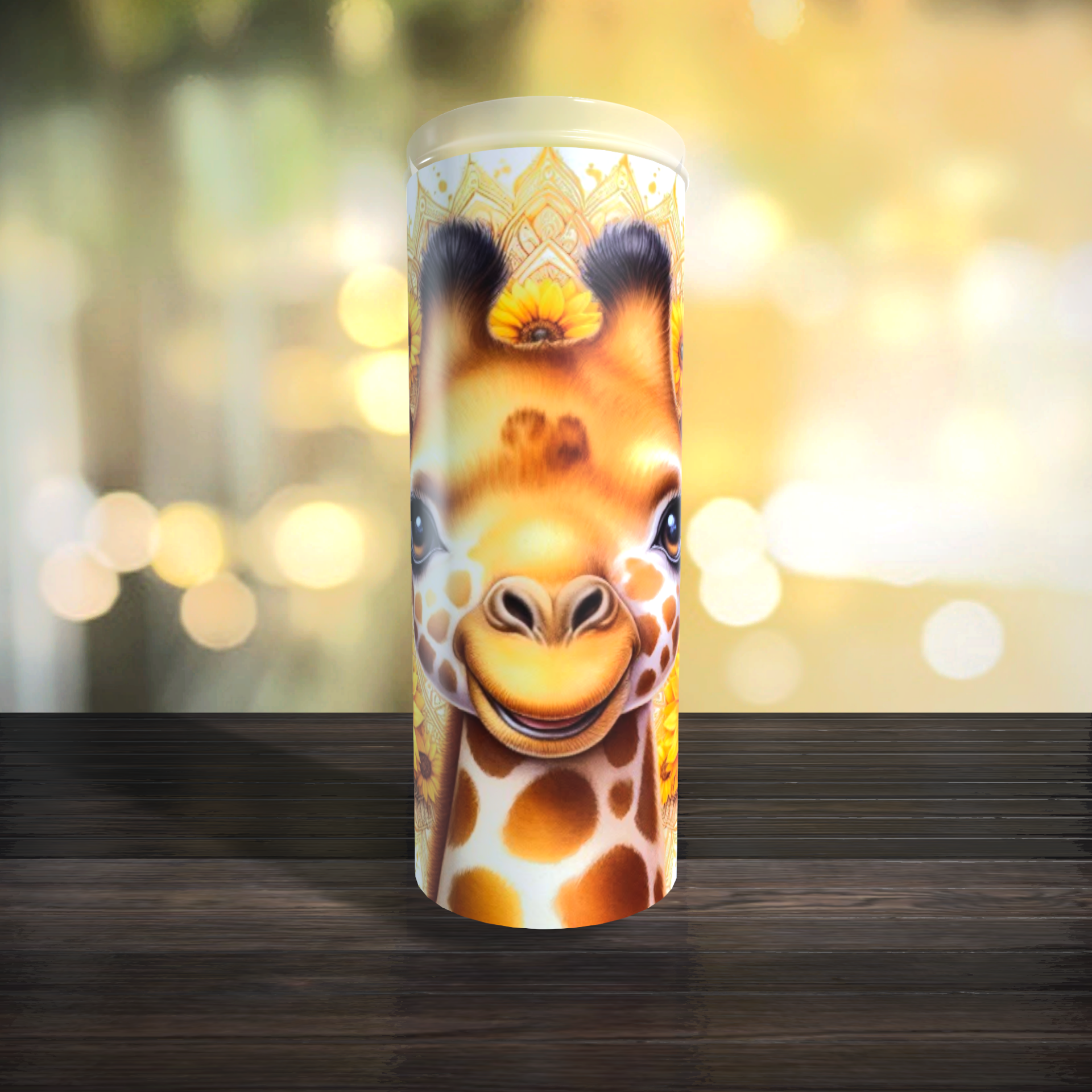 Thermo-Tumbler/Becher Giraffe1