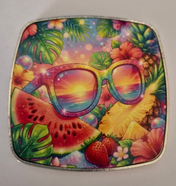 Magnet Melone Brille