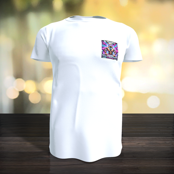 T-Shirt Cotton Touch weiß mit Logo2