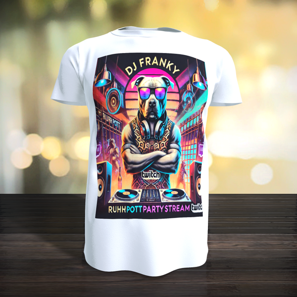 T-Shirt Cotton Touch weiß mit Logo3