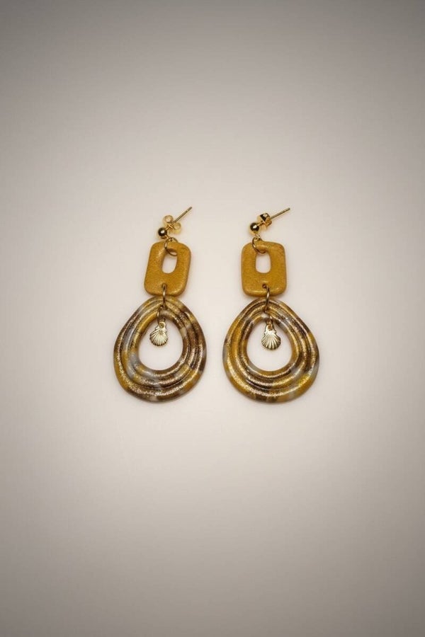 Boucles d'oreilles St Jacques