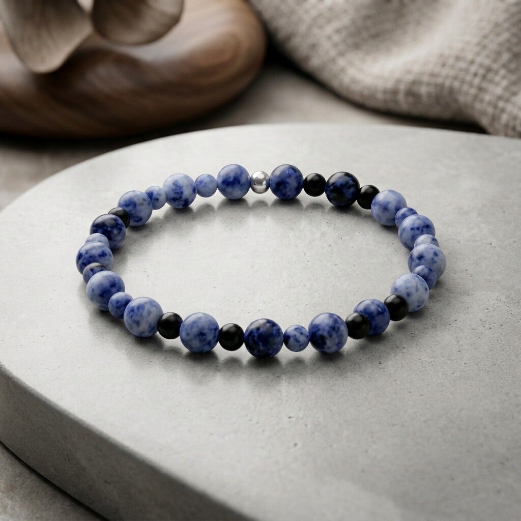 Blue Sodalite Stacker Bracelet