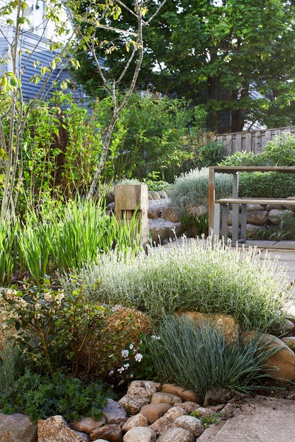 Terraced garden