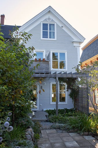 Back house new elevation