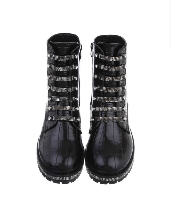 BESTSELLER Boots - croc diamonds