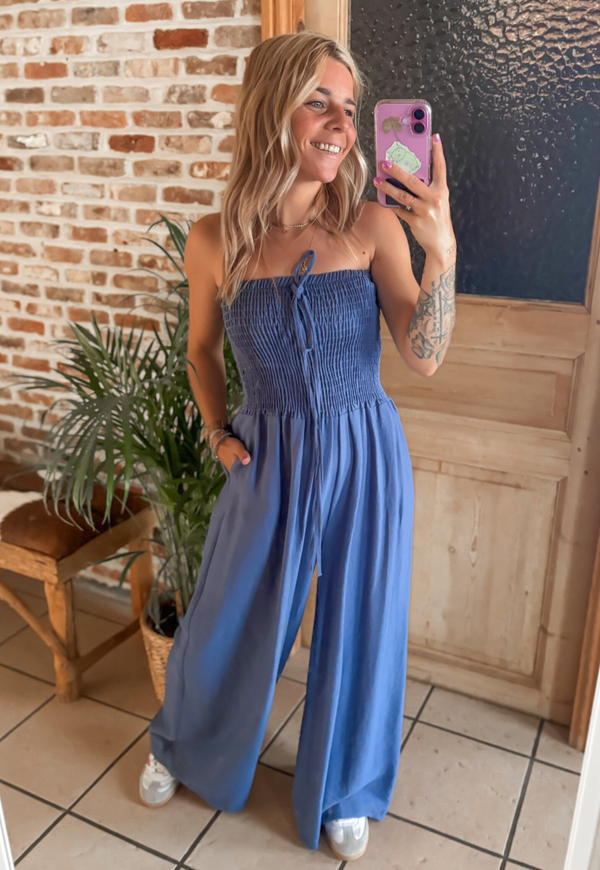 COMFY JUMPSUIT - blauw