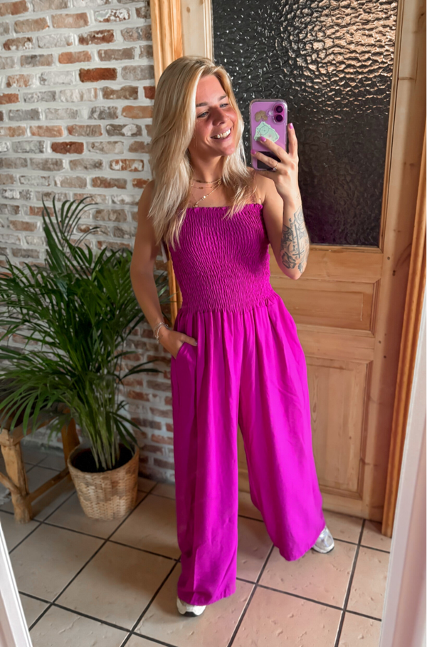 COMFY JUMPSUIT - magenta