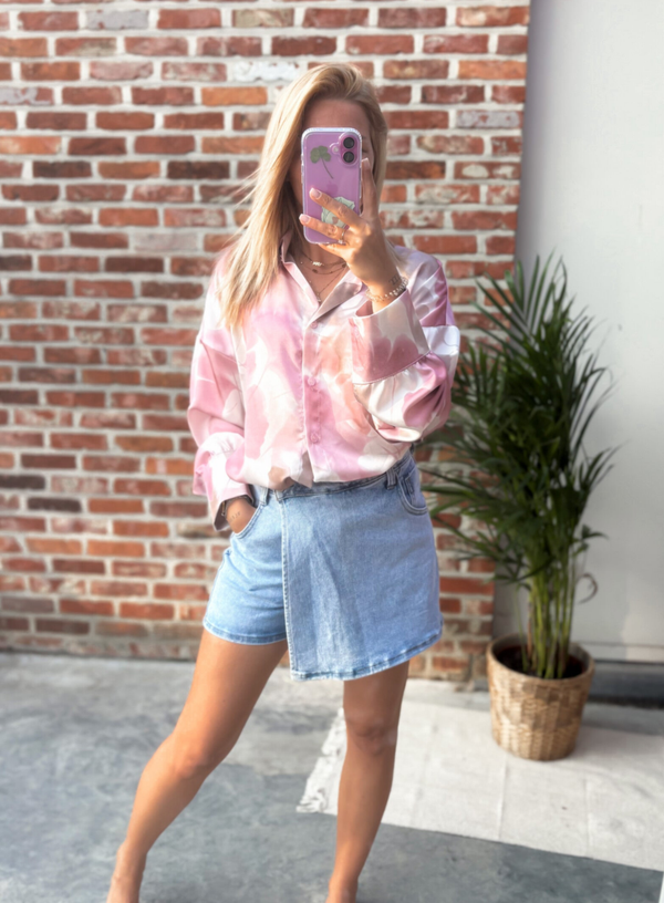 BLOOMY DREAM hemdje - roos