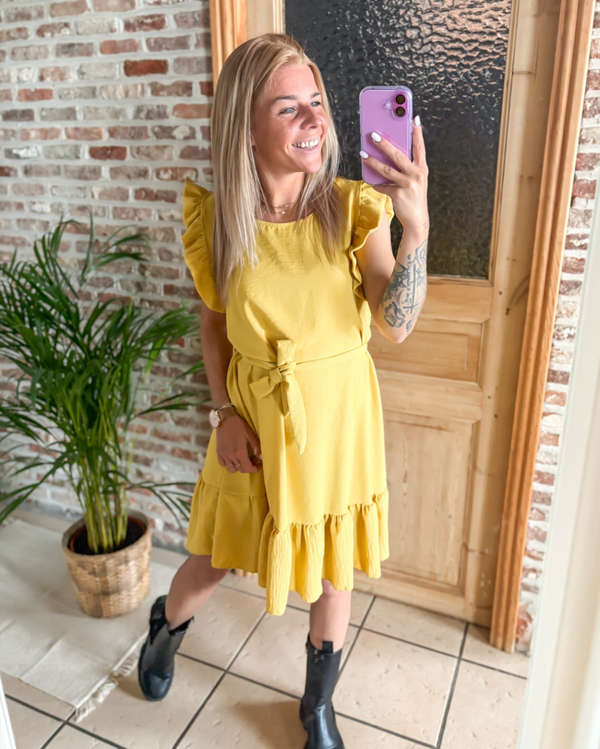 COMFY PLAY kleedje - geel