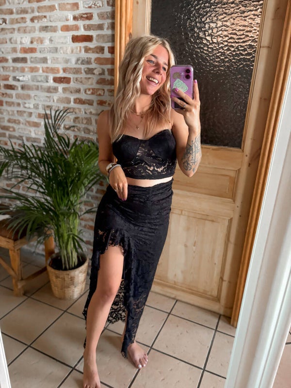 LUXERY KANTEN set - zwart