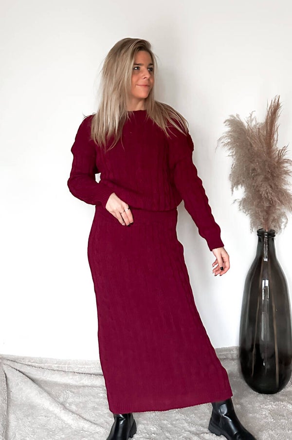 COMFY CABLE set - Bourgondy