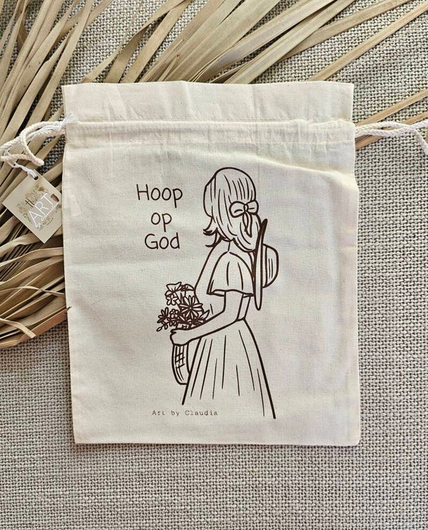 Bijbel- en boekentasje groot 'Hoop op God'