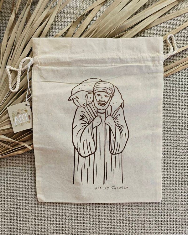 Bijbel- en boekentasje groot 'Herder'