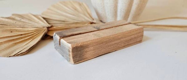 Houten kaartenhouder groot
