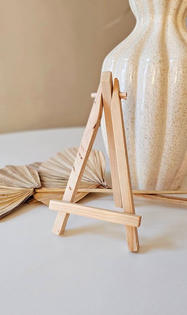 Houten schildersezeltje