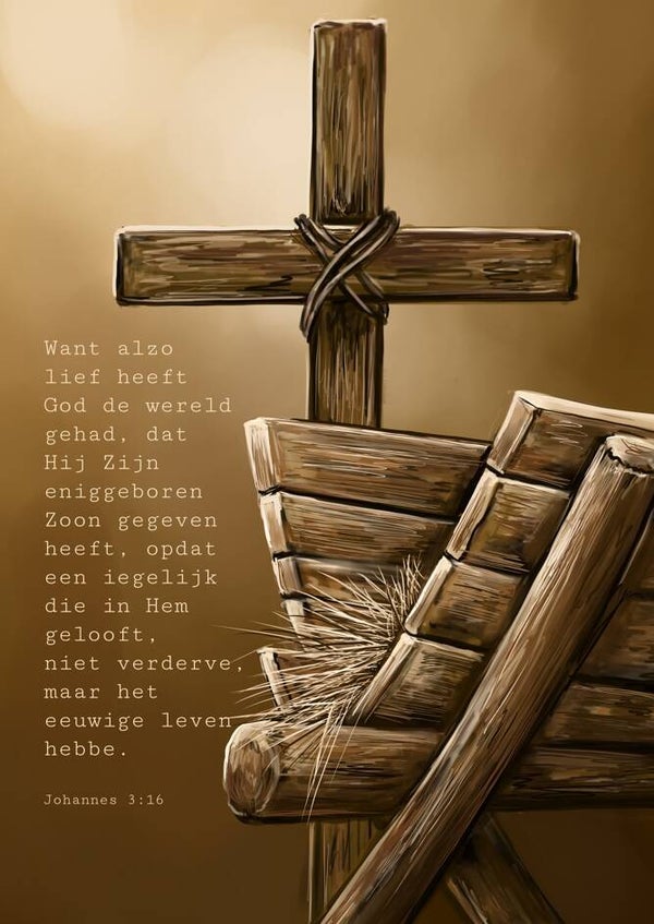 A5 Poster 'Want alzo lief'
