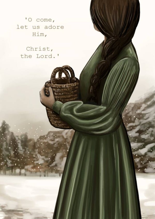 'O come, let us adore Him'