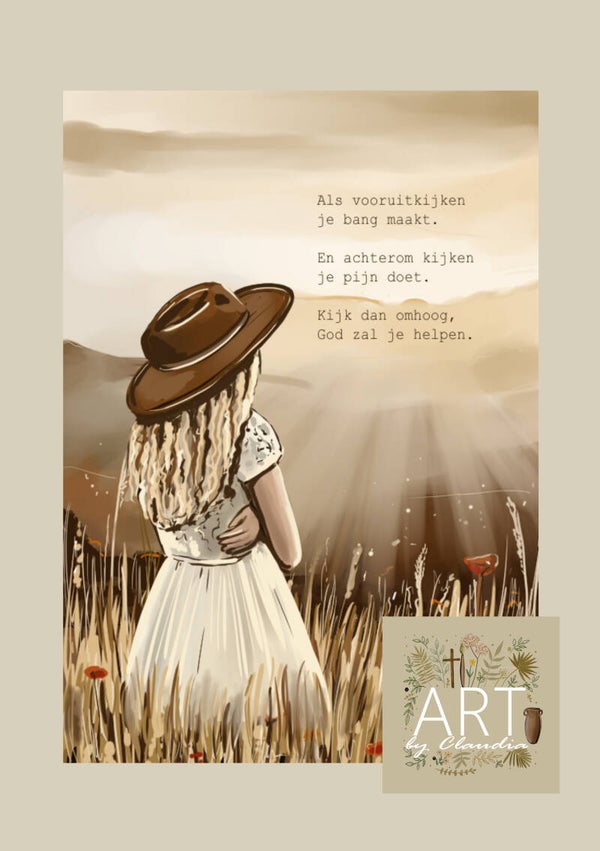 'Kijk dan omhoog...'