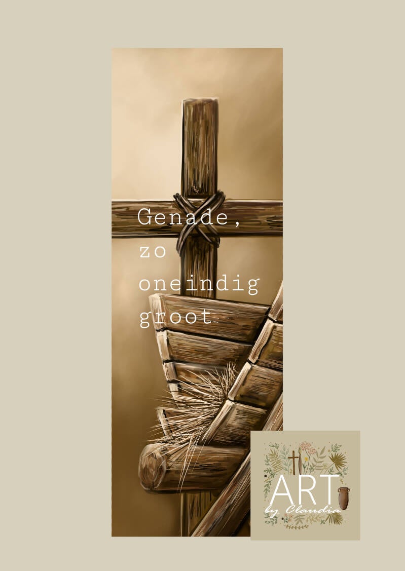 Boekenlegger 'Genade, oneindig groot'