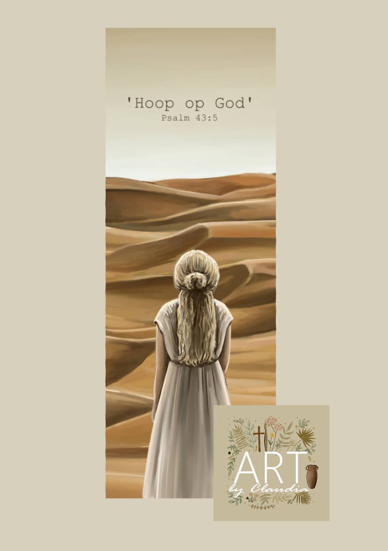 Boekenlegger 'Hoop op God'