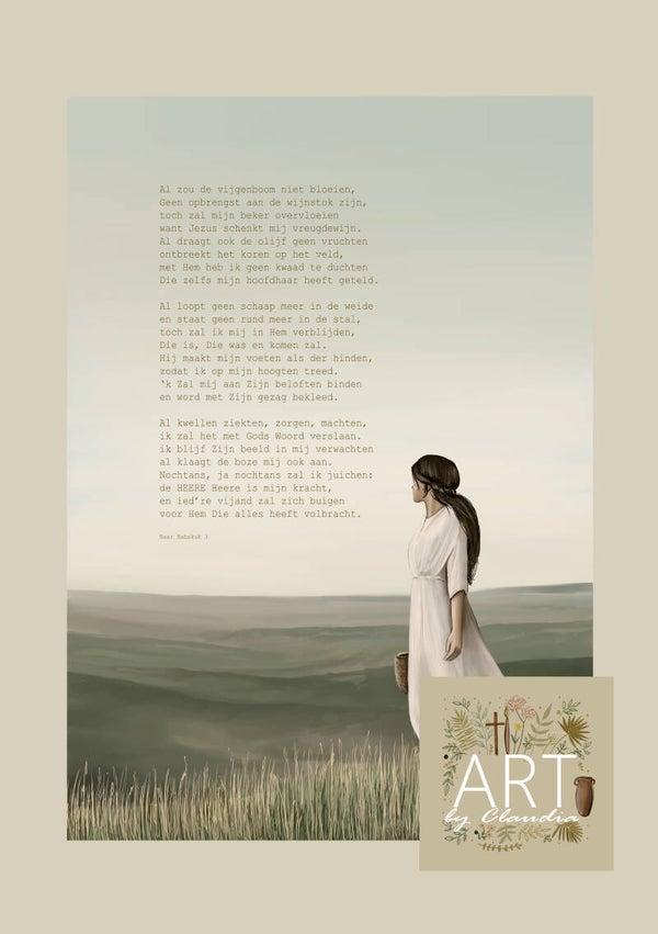 A4 Poster 'Habakuk 3'