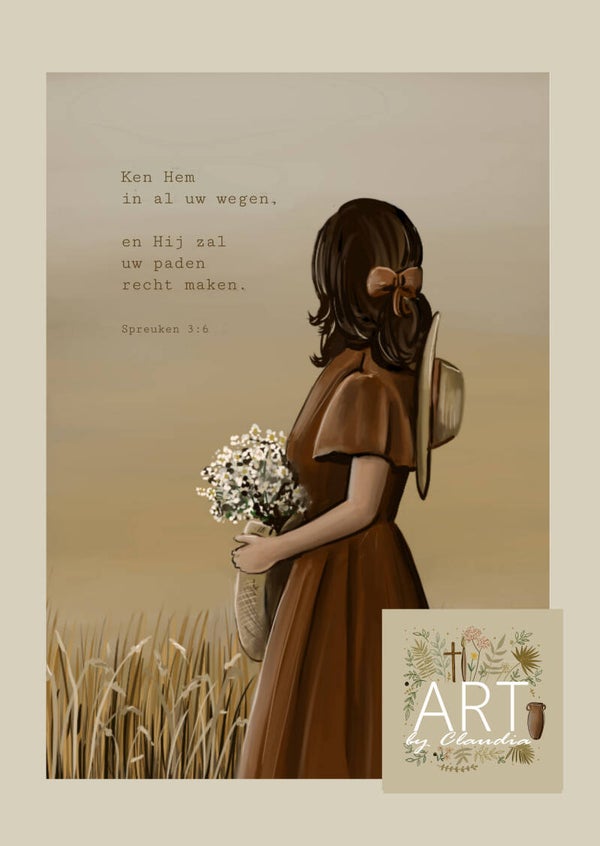 A4 Poster 'Ken Hem in al uw wegen'