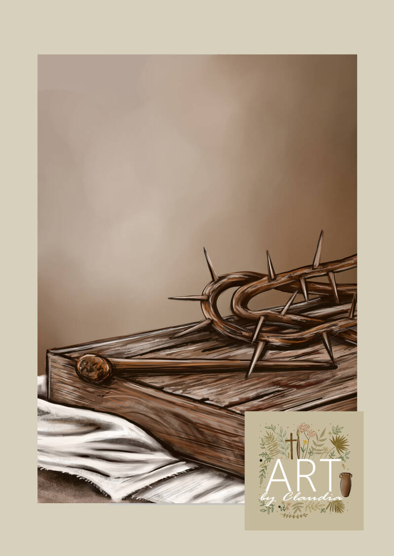 'Kruis en doornenkroon'