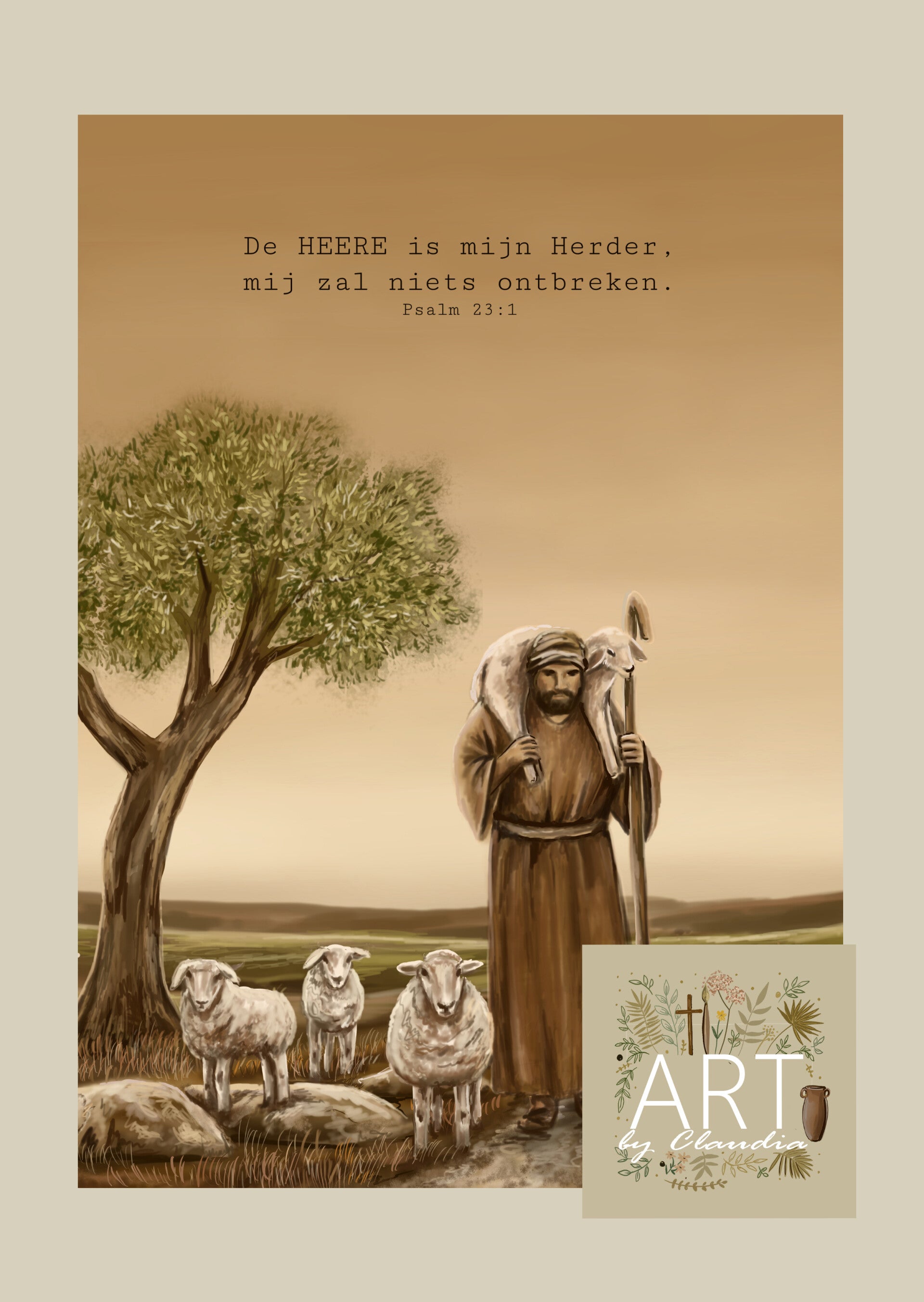 'De HEERE is mijn Herder'
