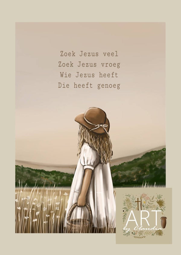 A7 'Zoek Jezus (meisje) 2'