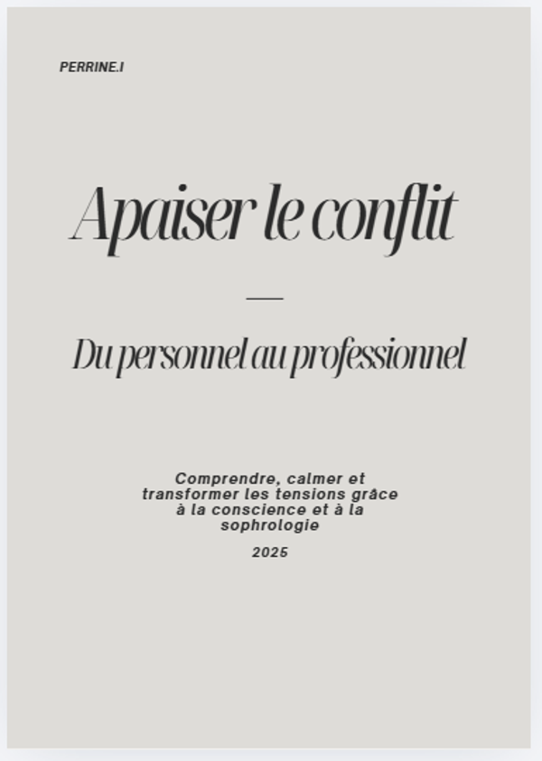 "Apaiser le conflit"