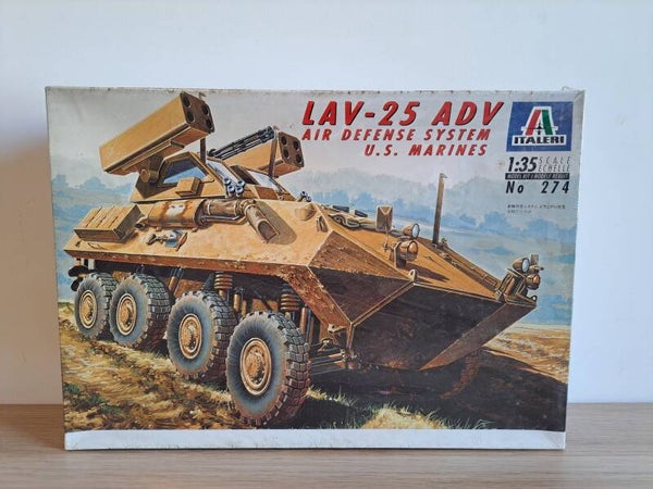 Italeri 274 - LAV-25 ADV Air Defense System (1/35)
