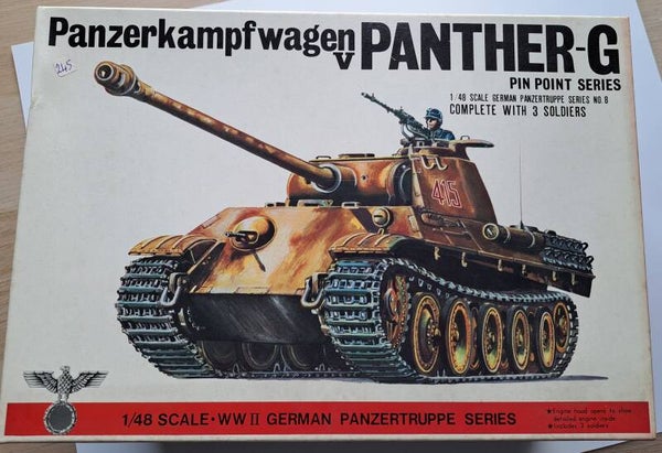 Bandai | No. 8228 | 1:48 - Panzerkampfwagen V Panther G