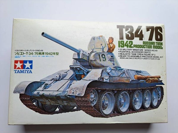 Tamiya | Nr. 35049 | 1:35 - 1942 model Russian Tank T34/76