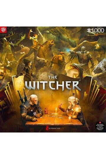 The Witcher Puzzel Playing Gwent (1000 pieces)
