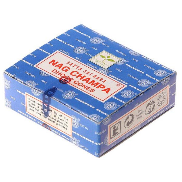 01431 Nag Champa Dhoop - Satya Sai Baba Wierook Kegels