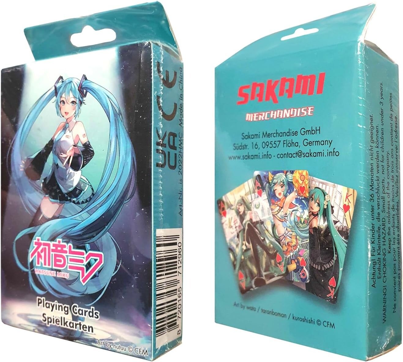 Hatsune Miku Playing Cards Miku Styles