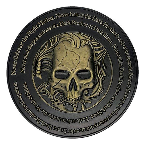 The Elder Scrolls IV: Oblivion Medallion Dark Brotherhood