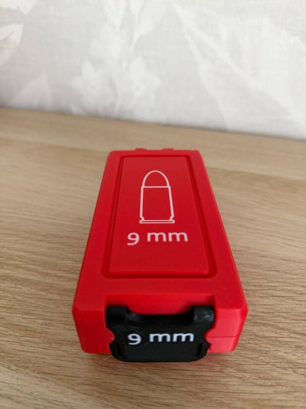 Munitie bewaardoos voor 9mm 50 Patronen